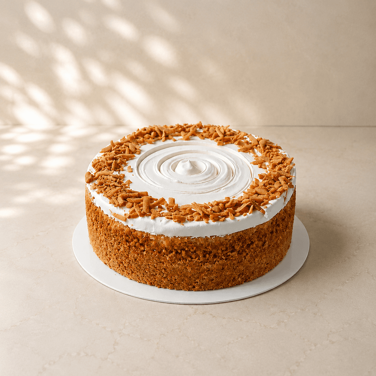 Cheesecake Artesanal de Coco 7"