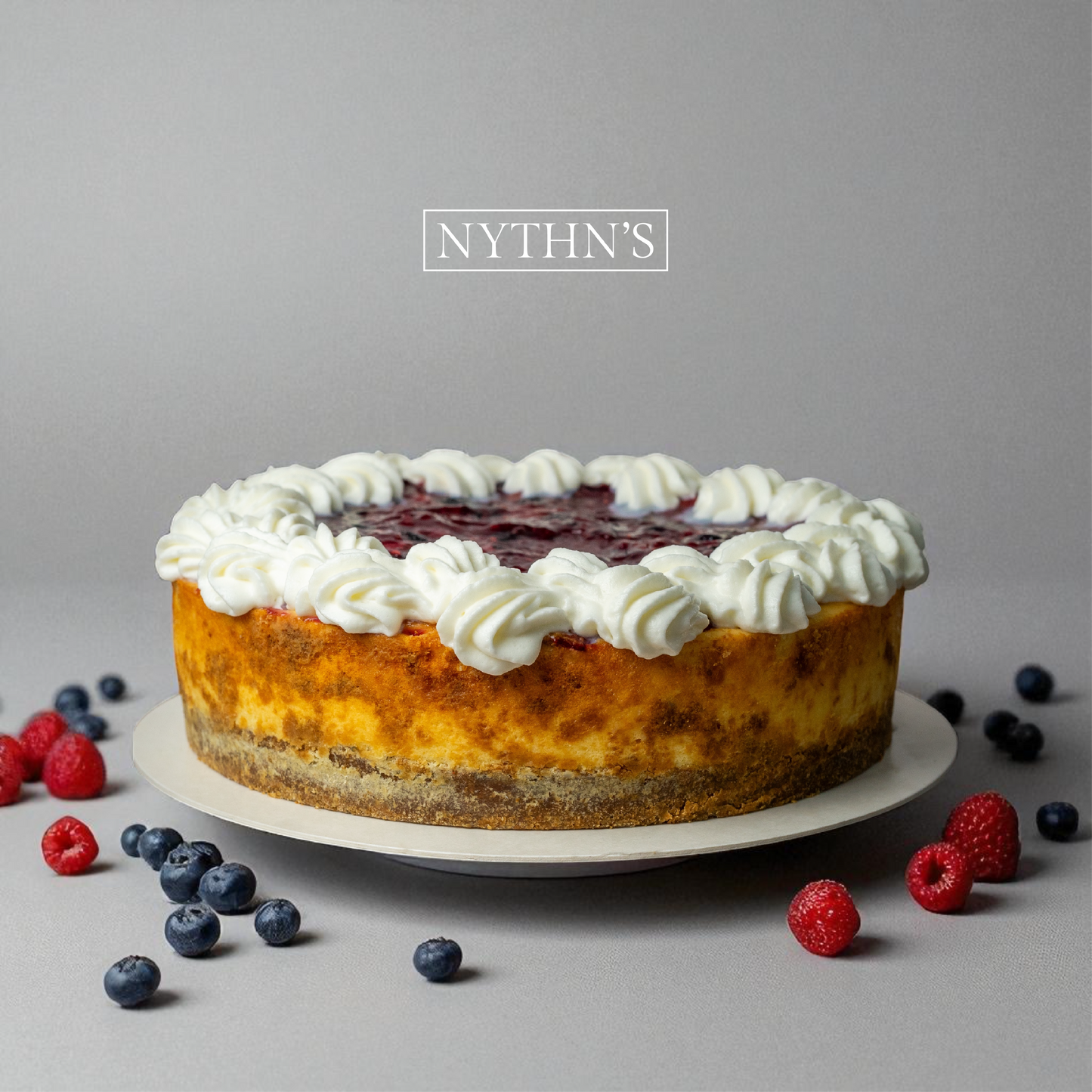 Cheesecake Artesanal de Frutos Rojos