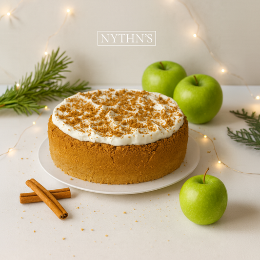 Cheesecake Artesanal de Manzana y Canela