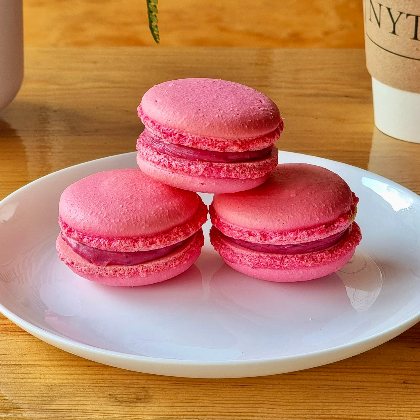 Macarons de Frutos Rojos