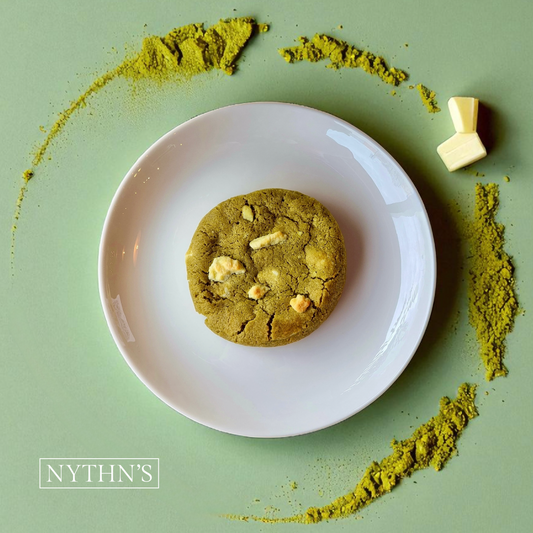 Galletas Gourmet de Matcha con Chocolate Blanco